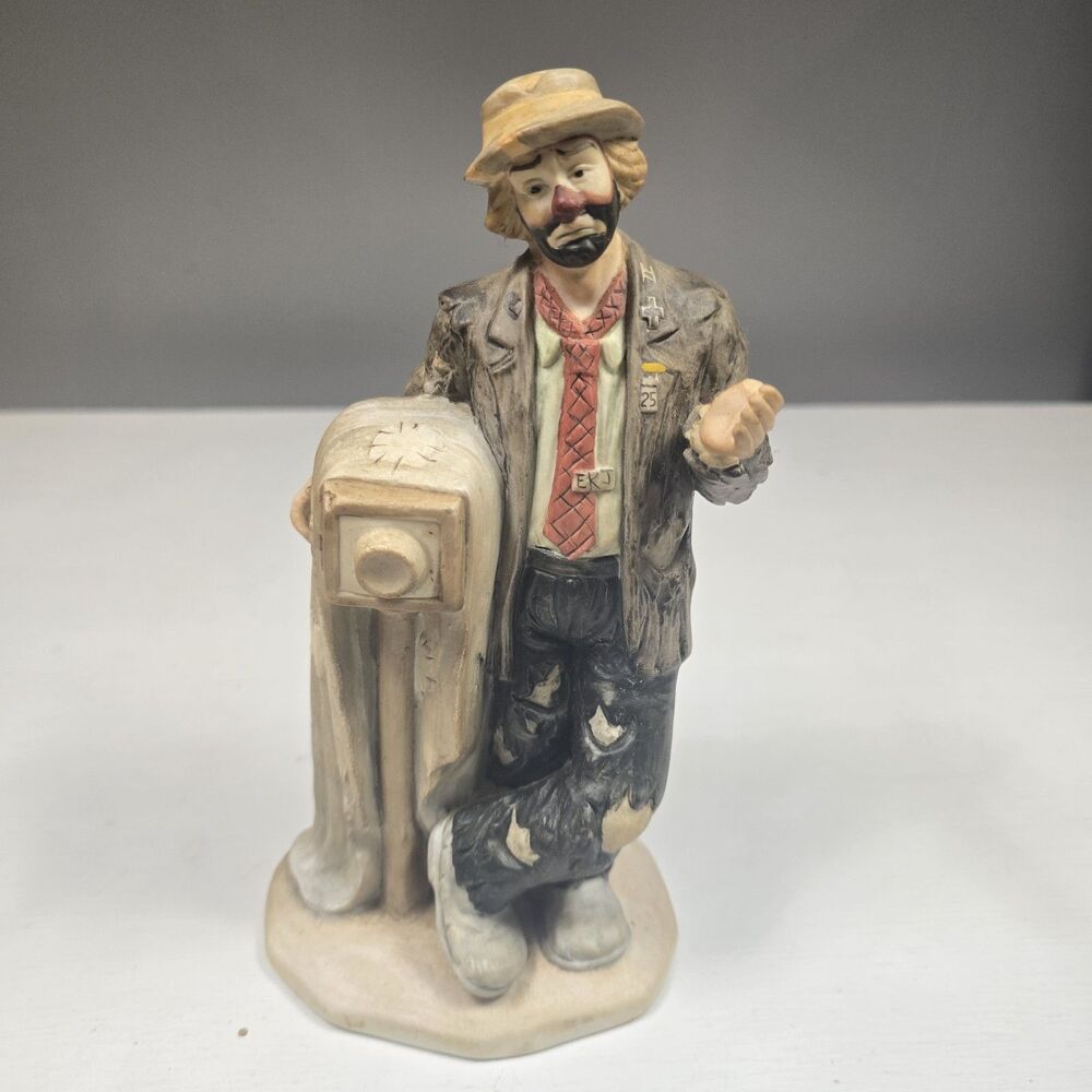 Emmett Kelly Jr Collectio Professional Series Photographer Figurine From Flambro